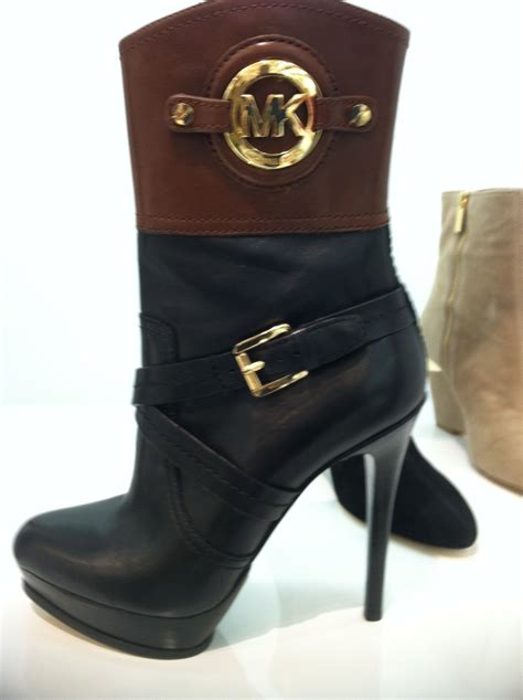 michael kors heeled boots